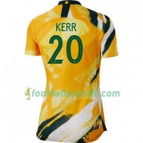 Tenue Australie Sam Kerr 20 Domicile Coupe du monde féminine 2019 Maillot de Foot